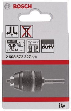Bosch - SDS-Plus Anahtarsız Mandren 1,5-13 mm