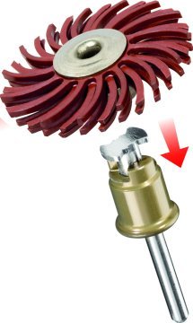 Dremel® EZ SpeedClic: Detay Aşındırıcı Fırça 220 kumlu (473S)