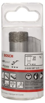 Bosch - Best Serisi, Taşlama İçin Seramik Kuru Elmas Delici 20*35 mm