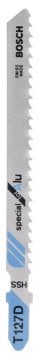 Bosch - Aluminyum İçin T 127 D Dekupaj Testeresi Bıçağı - 5'Li Paket