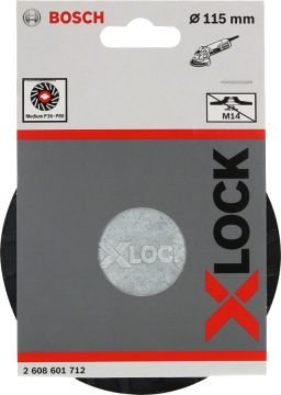 Bosch - X-LOCK - 115 mm Fiber Disk Orta Sertlikte Taban