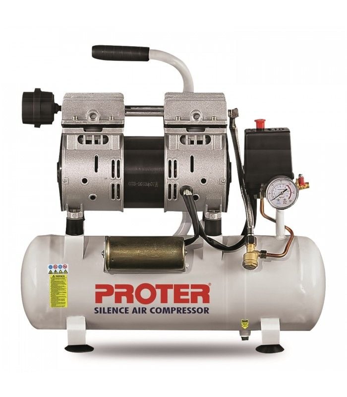 PROTER PR 9 S SESSİZ&YAĞSIZ 9 LİTRE HAVA KOMPRESÖRÜ