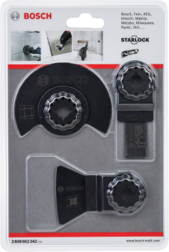 Bosch EXPERT Starlock Testere Seramik Seti 3'lü