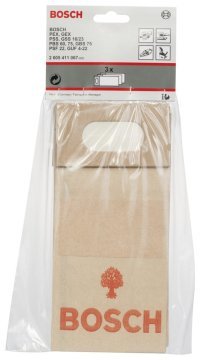 Bosch - Kağıt Toz Torbası (Tek Kullanımlık) 3lü