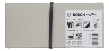 Bosch - Flexible Serisi Metal için Panter Testere Bıçağı S 1122 BF - 100'lü