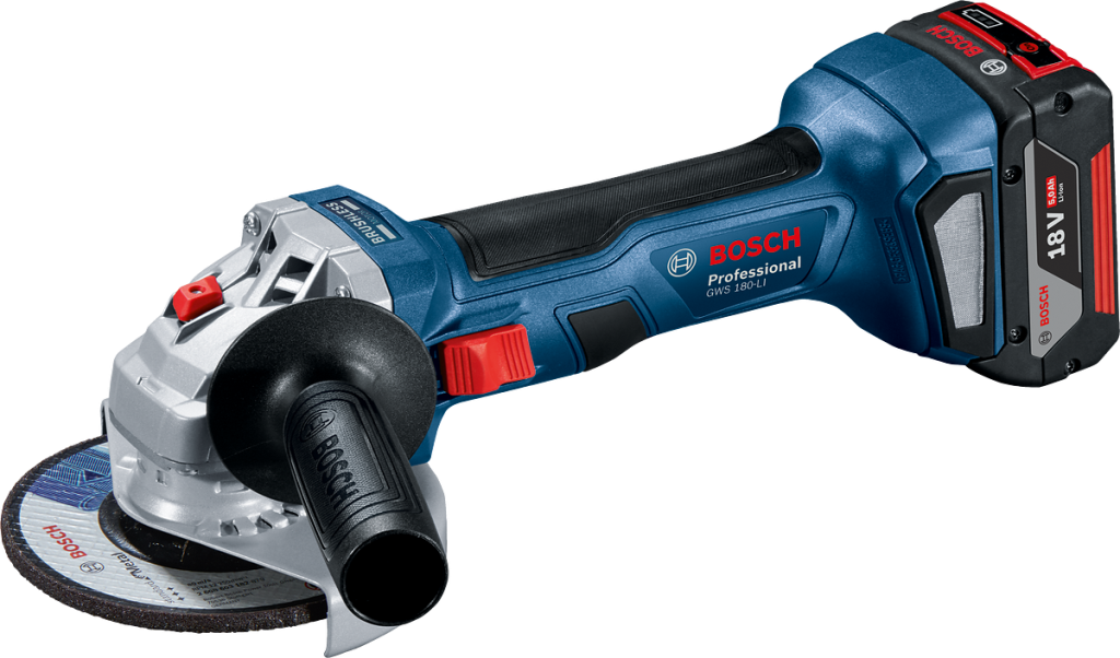 Bosch Professional GWS 180-LI Akülü Taşlama Makinesi