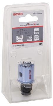 Bosch - Special Serisi Metal Ve Inox Malzemeler için Delik Açma Testeresi (Panç) 27 mm