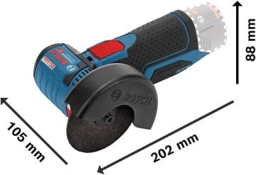 BOSCH GWS 2200-180 H Büyük Taşlama