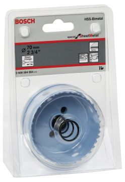 Bosch - Special Serisi Metal Ve Inox Malzemeler için Delik Açma Testeresi (Panç) 70 mm