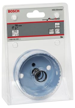 Bosch - Special Serisi Metal Ve Inox Malzemeler için Delik Açma Testeresi (Panç) 76 mm