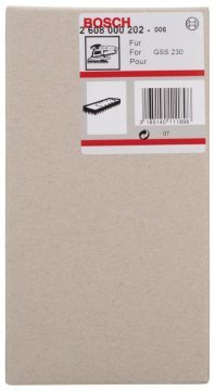 Bosch - 93*185 mm Zımpara Tabanı Standart