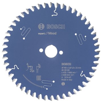 Bosch - Expert Serisi Ahşap için Daire Testere Bıçağı 160*20 mm 48 Diş