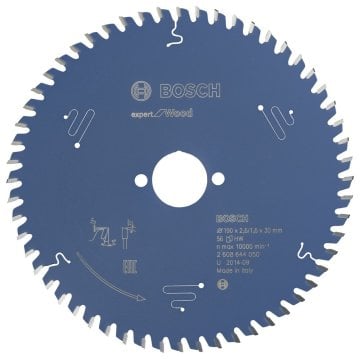 Bosch - Expert Serisi Ahşap için Daire Testere Bıçağı 190*30 mm 56 Diş
