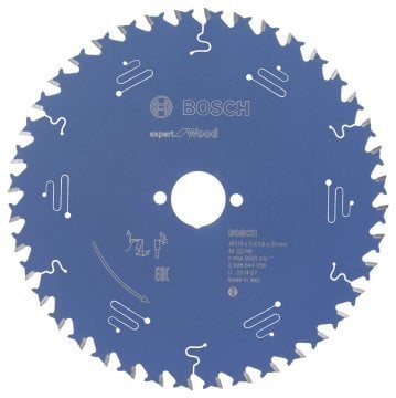 Bosch - Expert Serisi Ahşap için Daire Testere Bıçağı 210*30 mm 40 Diş