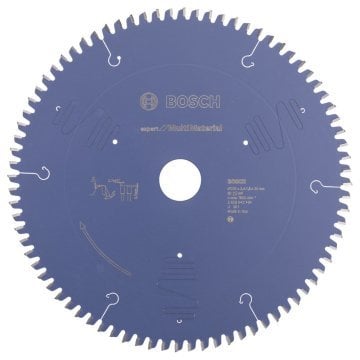 Bosch - Expert Serisi Çoklu Malzeme için Daire Testere Bıçağı 250*30 mm 80 Diş