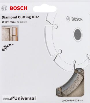 Bosch - Ekonomik Seri Genel Yapı Malzemeleri İçin Elmas Kesme Diski 125 mm