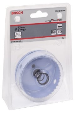 Bosch - Special Serisi Metal Ve Inox Malzemeler için Delik Açma Testeresi (Panç) 73 mm