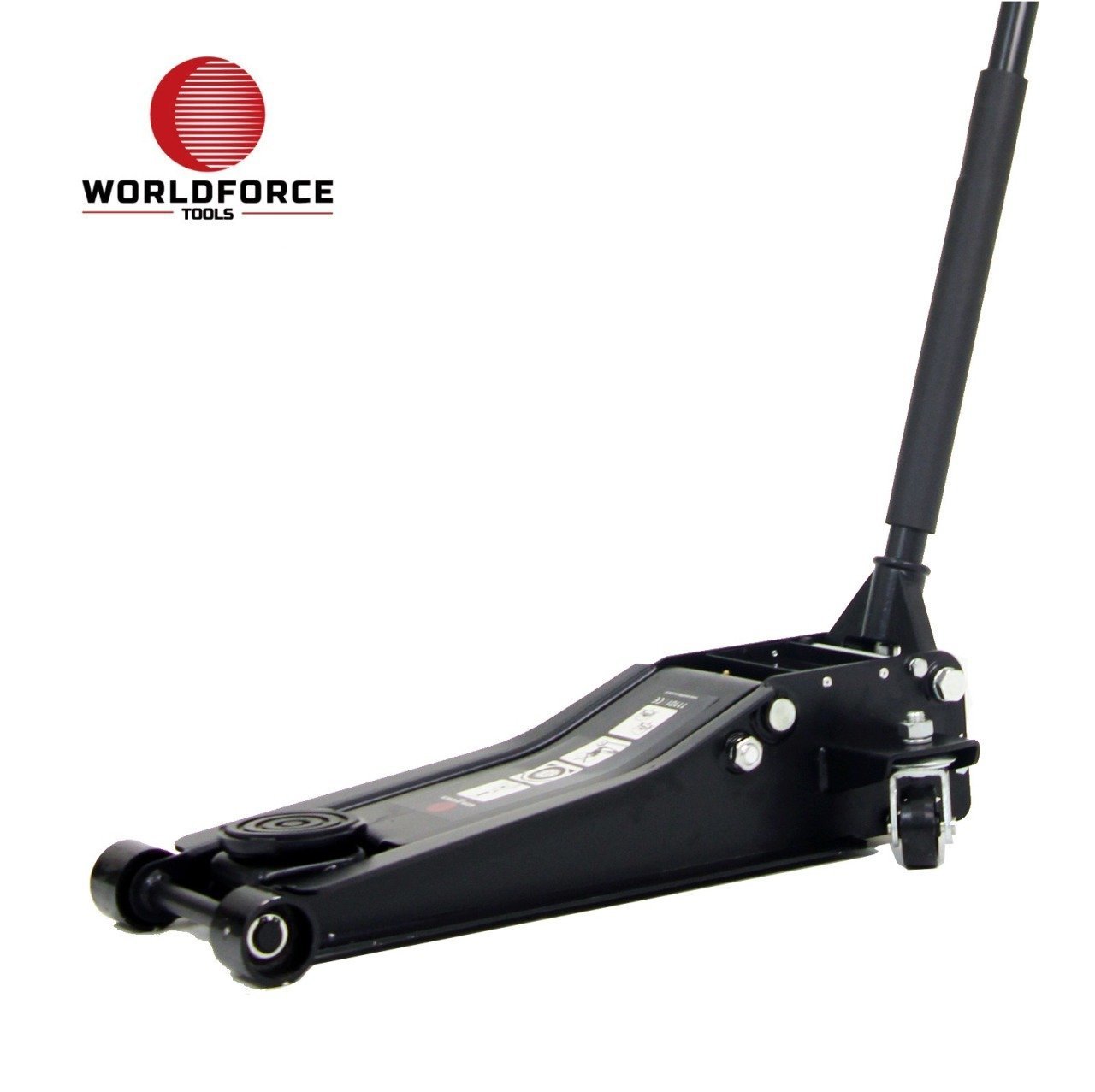 WORLDFORCE Hidrolik Kriko 3 Ton Düşük Profil Çift Piston