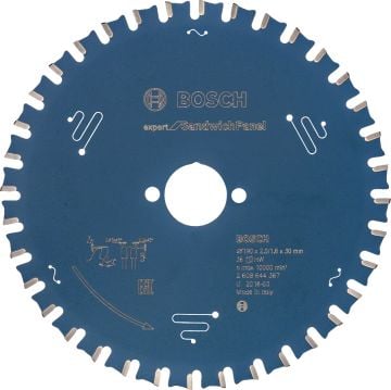 Bosch - Expert Serisi Sandviç Panel için Daire Testere Bıçağı 190*30 mm 36 Diş