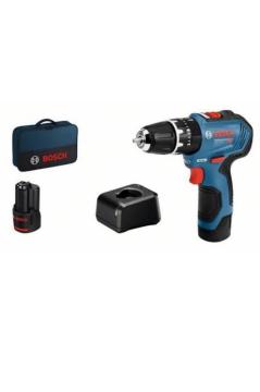 GSR 12V-30 Akülü Vidalama 2 x 2.0Ah AKÜ; GAL 12V-20 şarj +KANVAS ÇANTA