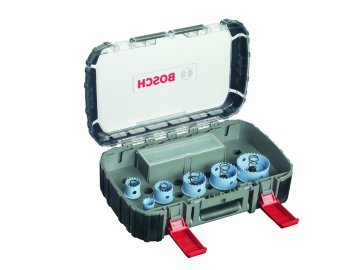 Bosch - Special Serisi Metal ve Inox Malzemeler için, 9 Parçalı Delik Açma Testeresi (Panç) Seti Ø 22-29-35-44-51-64 mm