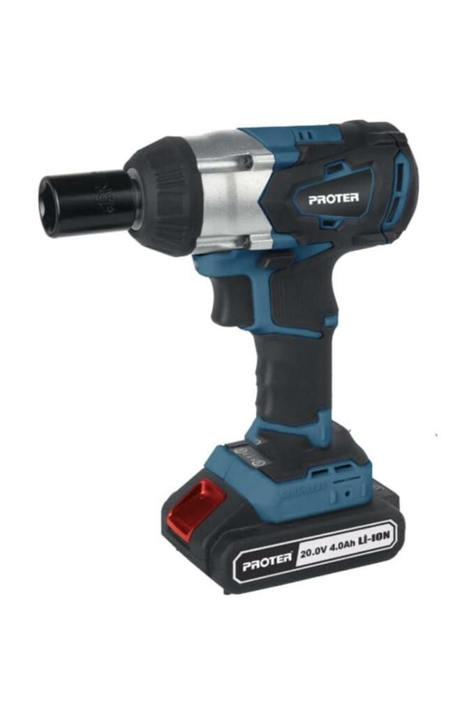 PROTER PST 460 WS Kömürsüz Darbeli Şarjlı Somun Sıkma 20 V 4.0 Ah