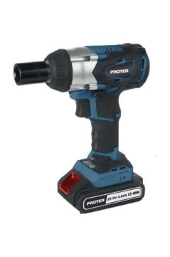 PROTER PST 460 WS Kömürsüz Darbeli Şarjlı Somun Sıkma 20 V 4.0 Ah