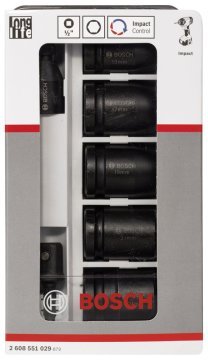 Bosch - Impact Control Serisi 7 Parçalı Lokma Anahtarı Takım Seti