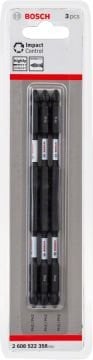 Bosch - Impact Control Serisi Çift Taraflı Vidalama Ucu 3'lü PH2 *150mm
