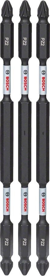 Bosch - Impact Control Serisi Çift Taraflı Vidalama Ucu 3'lü PZ2 *150mm