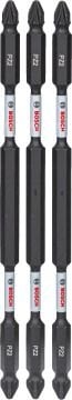 Bosch - Impact Control Serisi Çift Taraflı Vidalama Ucu 3'lü PZ2 *150mm