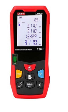 UNI-T LM120A LAZER MESAFE ÖLÇER 120  MT