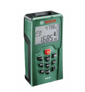 BOSCH PLR 25 LAZERMETRE 25 METRE KARTON KUTU