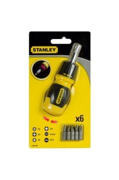 Stanley 0-66-358 BİTS UÇ TAKIMI CIRCIRLI TOPAÇ 6 PRÇ