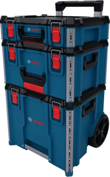 Bosch L-Boxx Contractor Tekerlekli 3'lü Takım Çantası Seti 1600A037DY