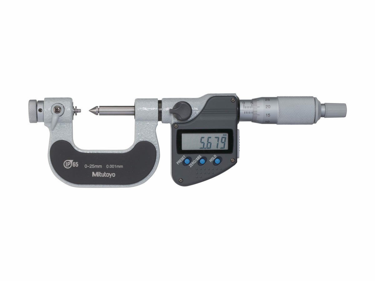 Mitutoyo 326-252-30 TMC-2 MX Digimatic Vida Dişi Dijital Mikrometresi