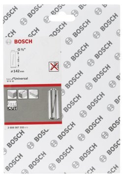 Bosch - Best Serisi G 1/2'' Girişli Kuru Karot Ucu 142*150 mm
