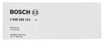Bosch - Karot Uçları İçin Adaptör SDS-Plus - 1/2'' BSP