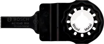 Bosch - Starlock - AIZ 10 AB - BIM Ahşap ve Metal İçin Daldırmalı Testere Bıçağı 1'li