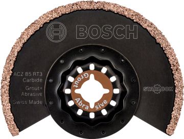 Bosch - Starlock - ACZ 85 RT3 - Carbide RIFF Zımpara Uçlu Segman Testere Bıçağı 30 Kum Kalınlığı 1'li