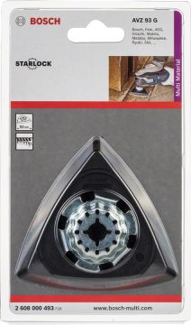 Bosch - Starlock - AVZ 93 G Mikro Pıtrak Tutturmalı Delta Zımpara Tabanı